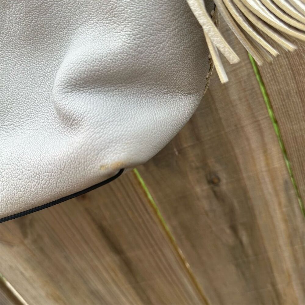 Kate Spade Pebbled Leather Tote Bag with Tassels & Zip Closure - Picture 4 of 14